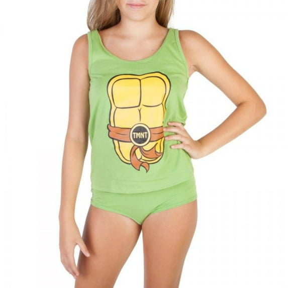 Teenage Mutant Ninja Turtles JRS. Underoos Tank Top & Panty Set (Small)