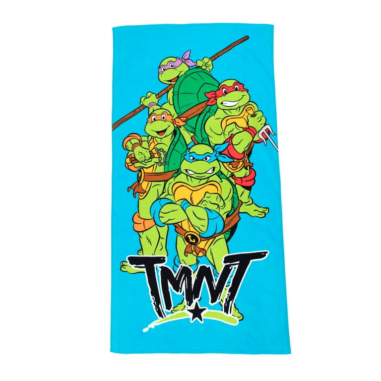 Teenage Mutant Ninja Turtles Kids Beach Towel - 27 x 54 Size