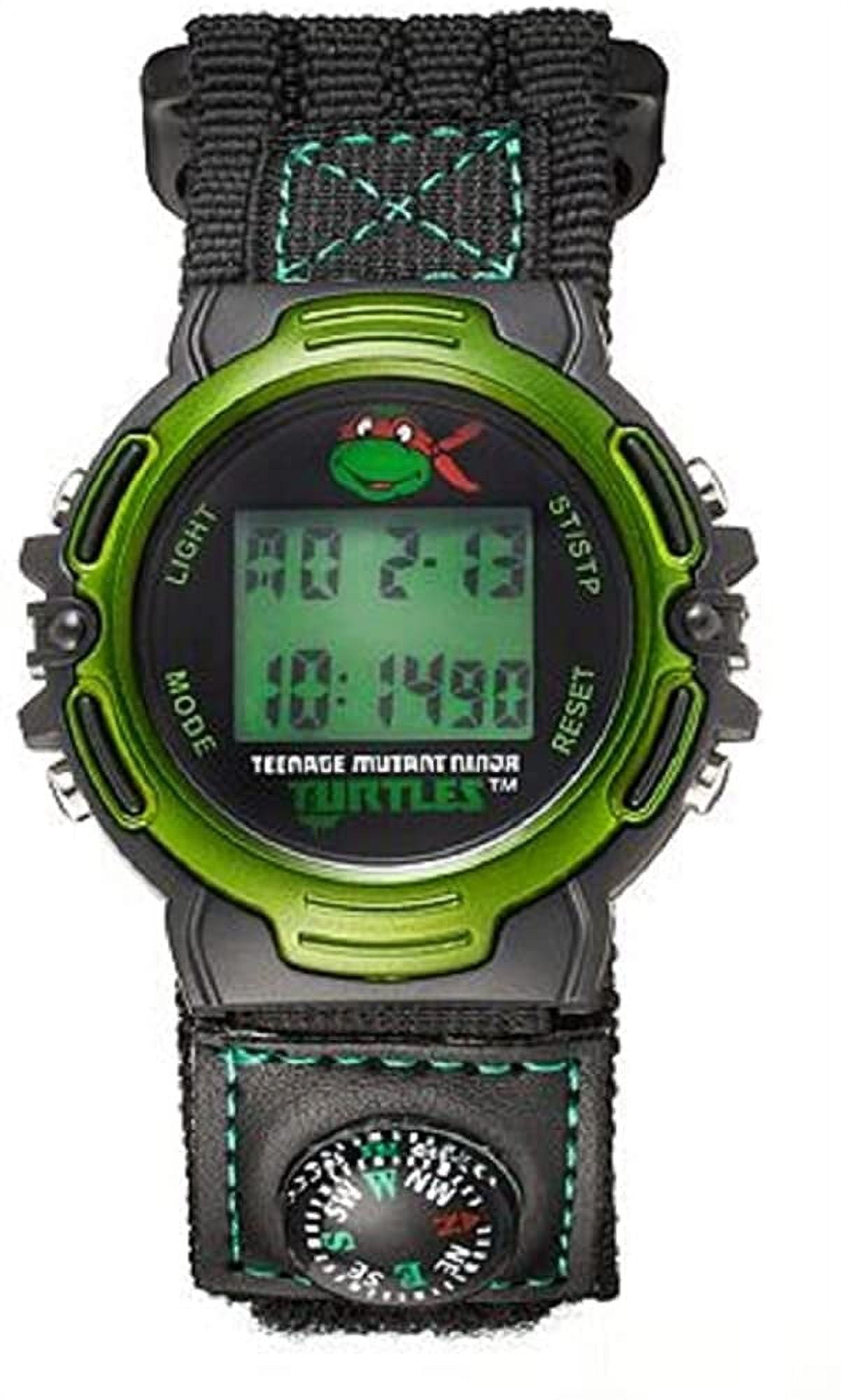Vintage Teenage Mutant Ninja Turtles (TMNT) Raphael Plastic Flip Wrist  Watch (1988) - Red + Green Kids Watch - New Battery
