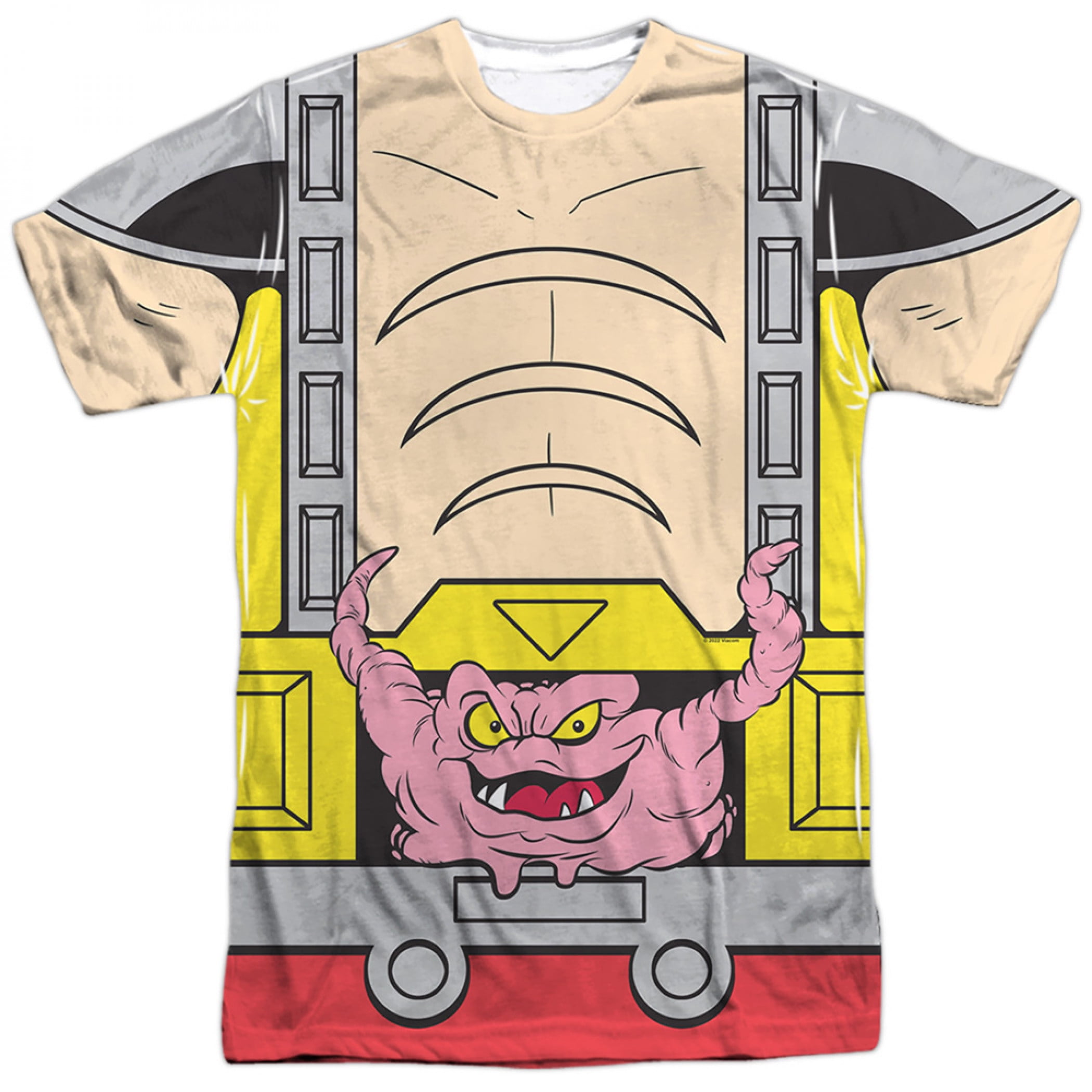Teenage Mutant Ninja Turtles Krang Cosplay T-Shirt-Large, Men's