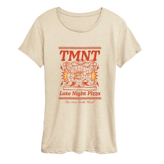 Teenage Mutant Ninja Turtles - Late Night Pizza Short Sleeve Graphic T-Shirt