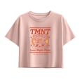 thumbnail image 1 of Teenage Mutant Ninja Turtles - Late Night Pizza Girls' Short Sleeve Boxy Graphic T-Shirt, 1 of 4