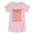 thumbnail image 1 of Teenage Mutant Ninja Turtles - Late Night Pizza - Youth Girls Fitted Short Sleeve T-Shirt, 1 of 4