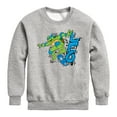 thumbnail image 1 of Teenage Mutant Ninja Turtles - Leo - Toddler & Youth Crewneck Fleece Sweatshirt, 1 of 5