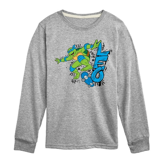 Teenage Mutant Ninja Turtles - Leo - Toddler & Youth Long Sleeve Graphic T-Shirt