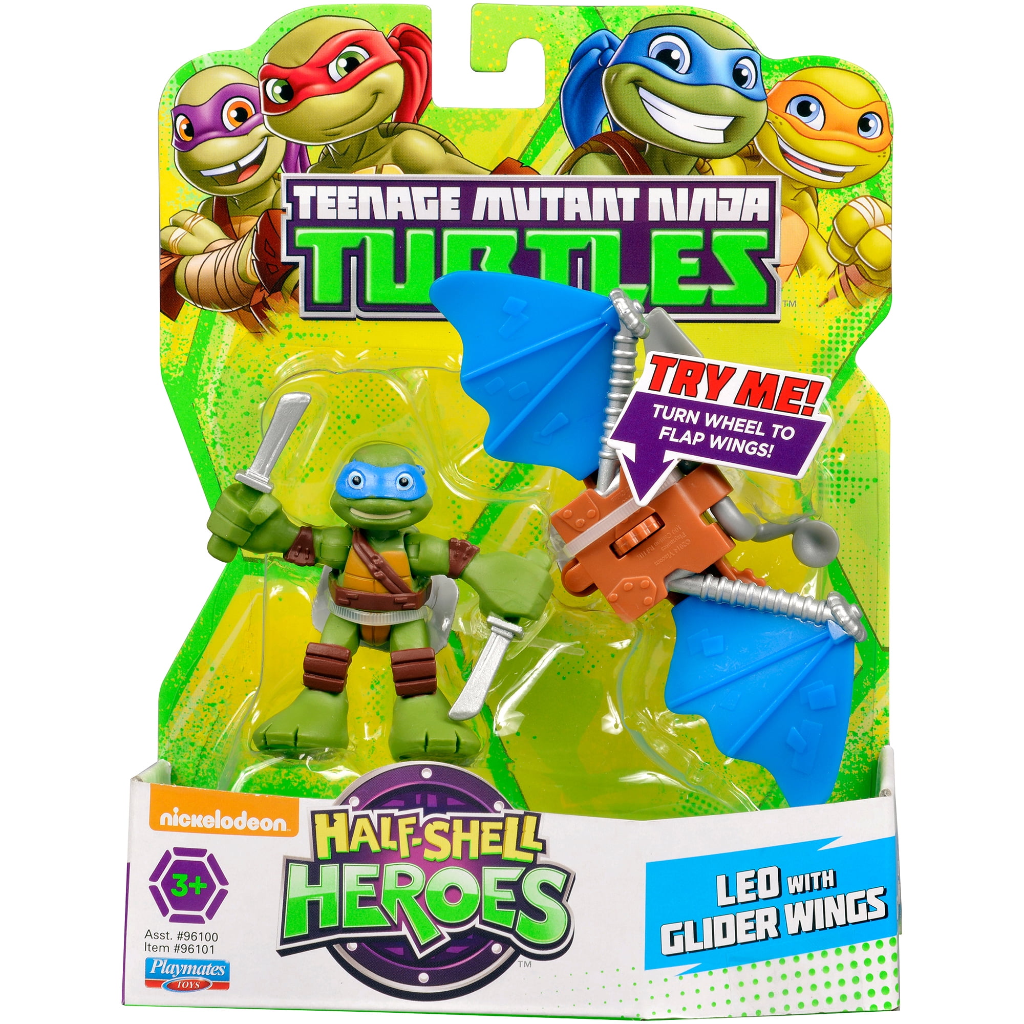 ヒーローアライブ　2枚セット Teenage Mutant Ninja Turtles Half Shell Heroes Leonardo 2014