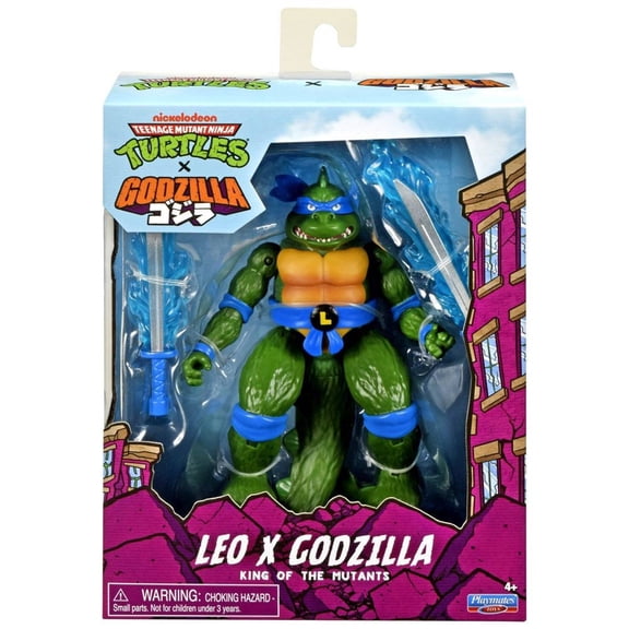 Teenage Mutant Ninja Turtles Leo x Godzilla Action Figure