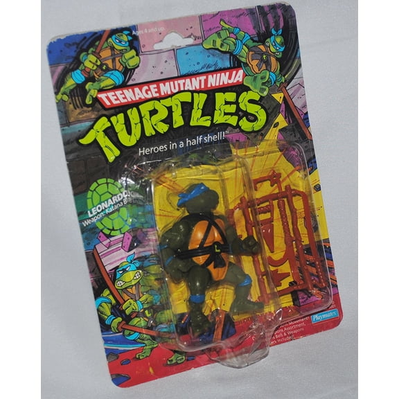 Teenage Mutant Ninja Turtles Leonardo Action Figure 1988