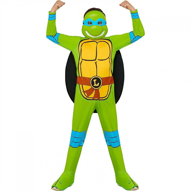 Leonardo Teenage Mutant Ninja Turtle Hat Youth One Size Cap TMNT Green Blue