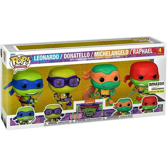 Teenage Mutant Ninja Turtles Leonardo / Donatello / Michelangelo / Raphael (Exclusive)
