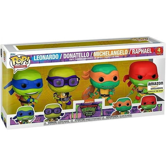 Teenage Mutant Ninja Turtles Leonardo / Donatello / Michelangelo / Raphael (Exclusive)
