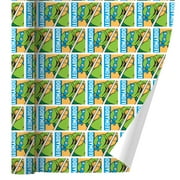 Graphics and More Teenage Mutant Ninja Turtles Vibrant Leonardo Gift Wrap Paper Rolls, 30 x 72