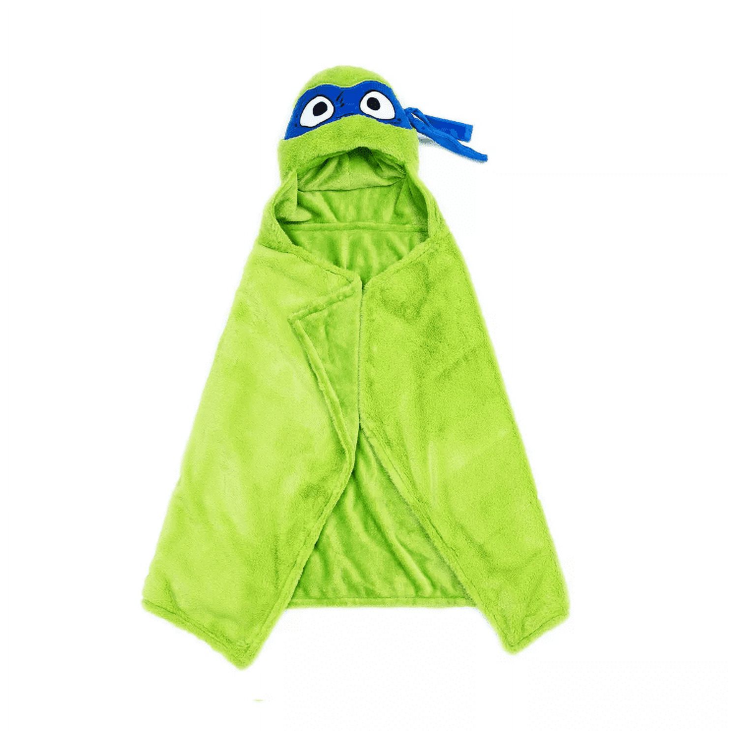 Teenage Mutant Ninja Turtles Leonardo Hooded Throw Blanket