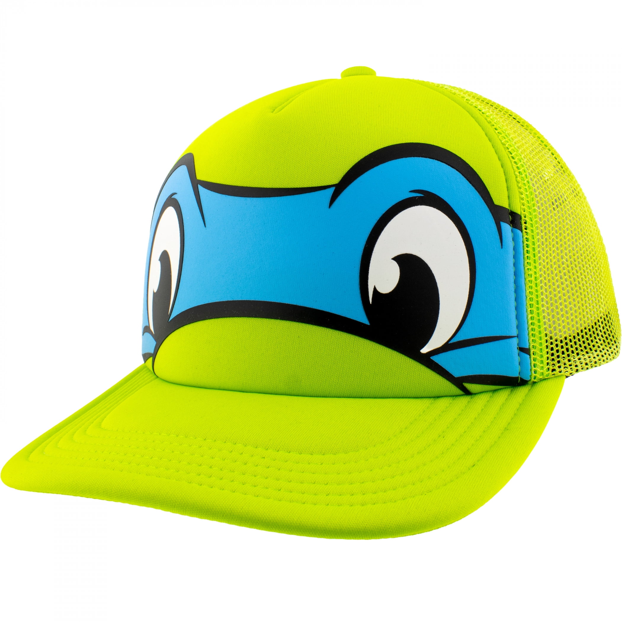 Teenage Mutant Ninja Turtles Leonardo Mask Snapback Hat - Walmart.com