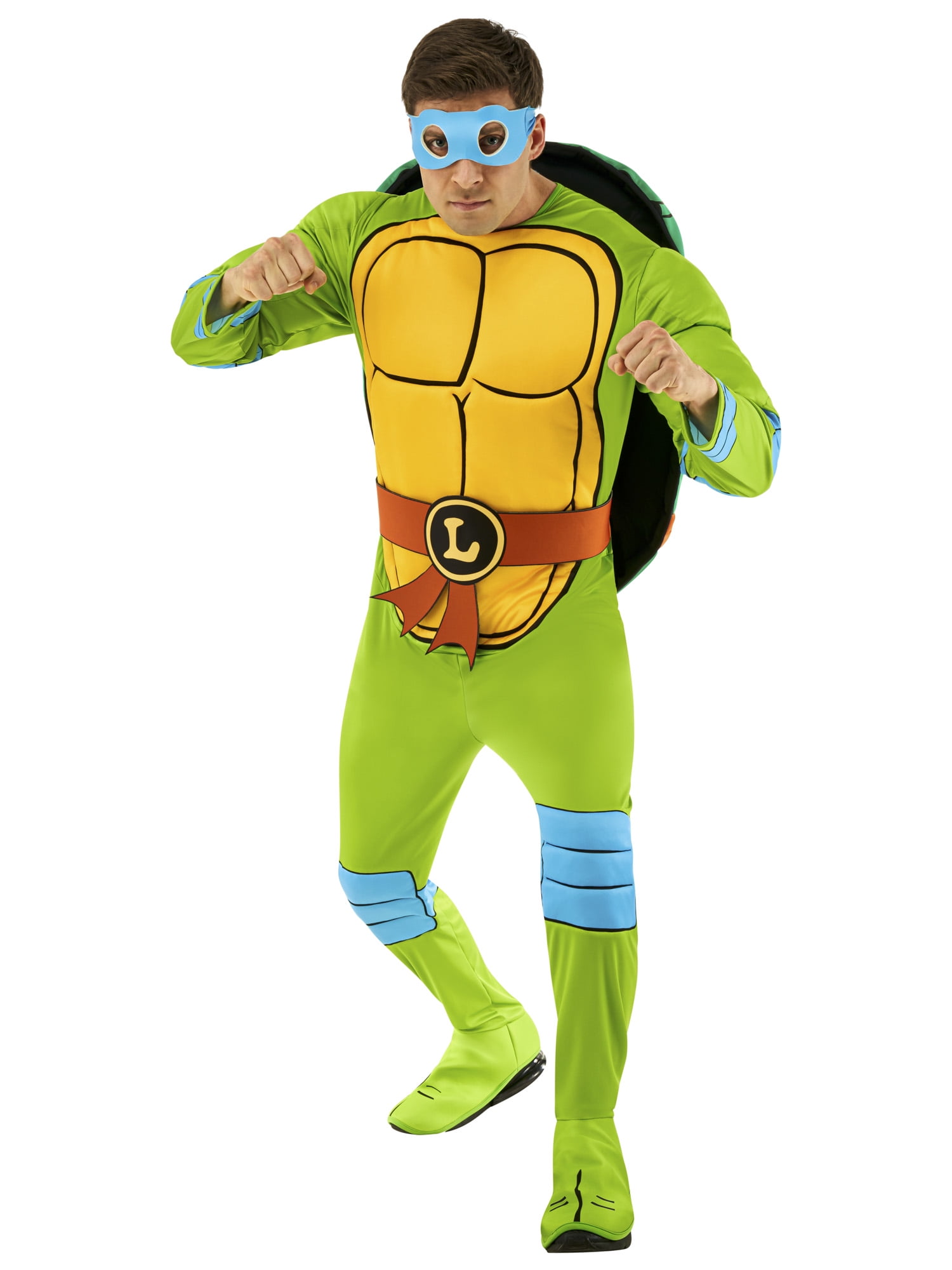 Teenage Mutant Ninja Turtles Leonardo Men's Deluxe Costume - Walmart.com