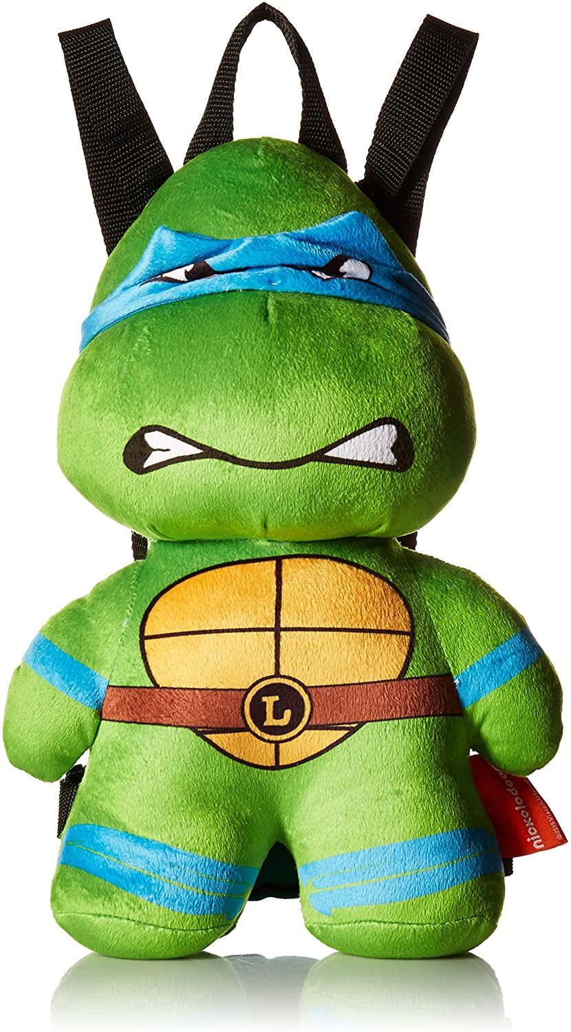 Teenage Mutant Ninja Turtles Leonardo Plush Backpack - Walmart.com