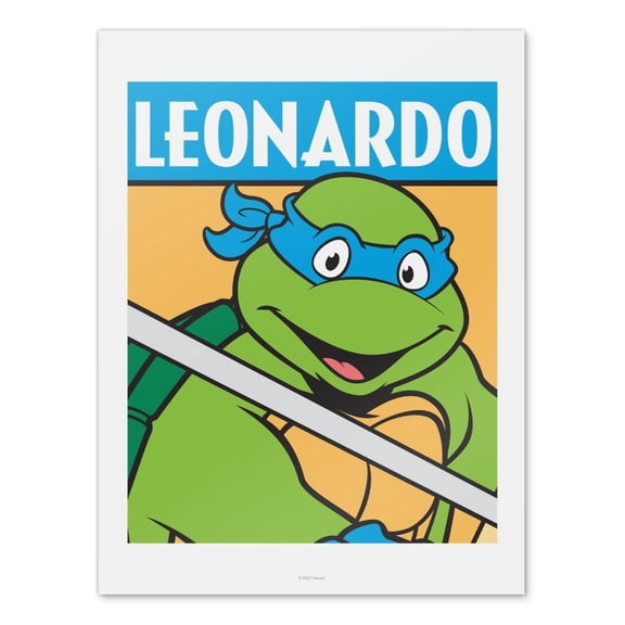 Teenage Mutant Ninja Turtles Leonardo Wall Art Picture Paper Poster Dcor Home Decoration