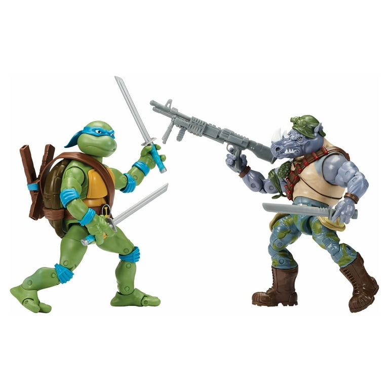 TMNT Classic Battle Pack: Teenage Mutant Ninja Turtles Leonardo vs
