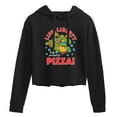 thumbnail image 1 of Teenage Mutant Ninja Turtles - Life Liberty Pursuit Of Pizza - Juniors Cropped Hoodie, 1 of 5