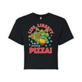 thumbnail image 1 of Teenage Mutant Ninja Turtles - Life Liberty Pursuit Of Pizza - Juniors Cropped Tee, 1 of 5