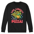 thumbnail image 1 of Teenage Mutant Ninja Turtles - Life Liberty Pursuit Of Pizza - Men's Crew Neck Pullover, 1 of 5