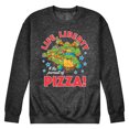 thumbnail image 1 of Teenage Mutant Ninja Turtles - Life Liberty Pursuit Of Pizza - Men's Crew Neck Pullover, 1 of 5