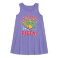 thumbnail image 1 of Teenage Mutant Ninja Turtles - Life Liberty Pursuit Of Pizza - Toddler & Youth Girls A-line Dress, 1 of 4