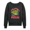thumbnail image 1 of Teenage Mutant Ninja Turtles - Life Liberty Pursuit Of Pizza - Women's Lightweight Long Sleeve Shirt, 1 of 5