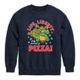 thumbnail image 1 of Teenage Mutant Ninja Turtles - Life Liberty Pursuit Of Pizza - Youth Crewneck Fleece Sweatshirt, 1 of 5