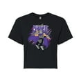 thumbnail image 1 of Teenage Mutant Ninja Turtles - Live And Let Shred - Juniors Cropped Cotton Blend T-Shirt, 1 of 5