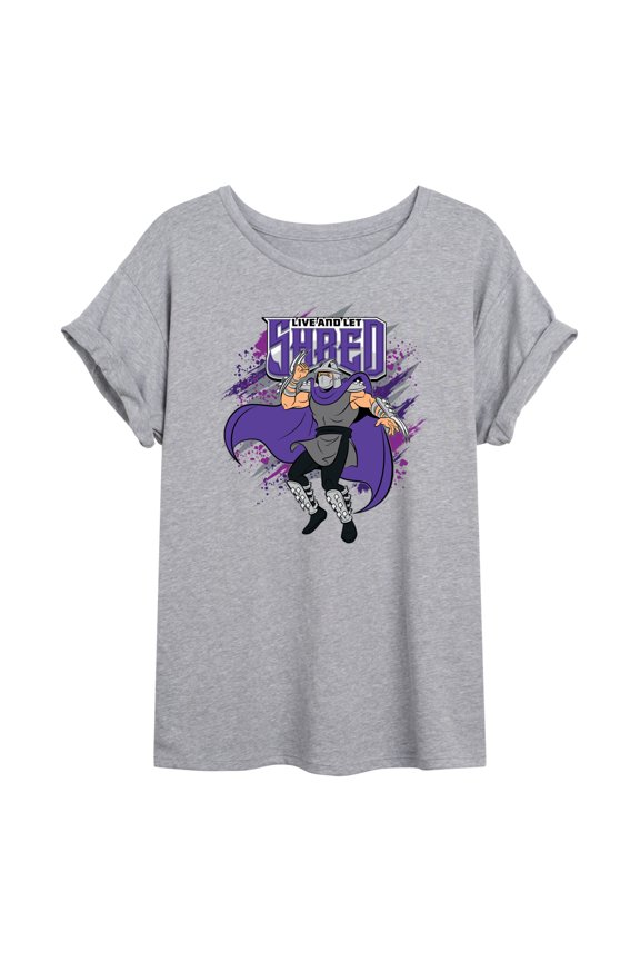 - Live And Let Shred - Juniors Ideal Flowy Muscle T-Shirt