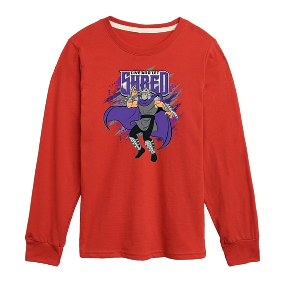 Teenage Mutant Ninja Turtles - Live And Let Shred - Toddler & Youth Long Sleeve Graphic Tee