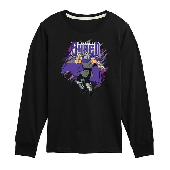 Teenage Mutant Ninja Turtles - Live And Let Shred - Toddler & Youth Long Sleeve Graphic Tee