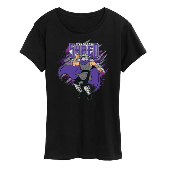 Teenage Mutant Ninja Turtles - Live And Let Shred - Women's Short Sleeve Graphic T-Shirt