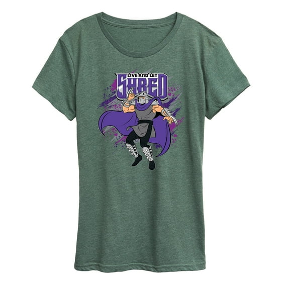 Teenage Mutant Ninja Turtles - Live And Let Shred - Women's Short Sleeve Graphic T-Shirt