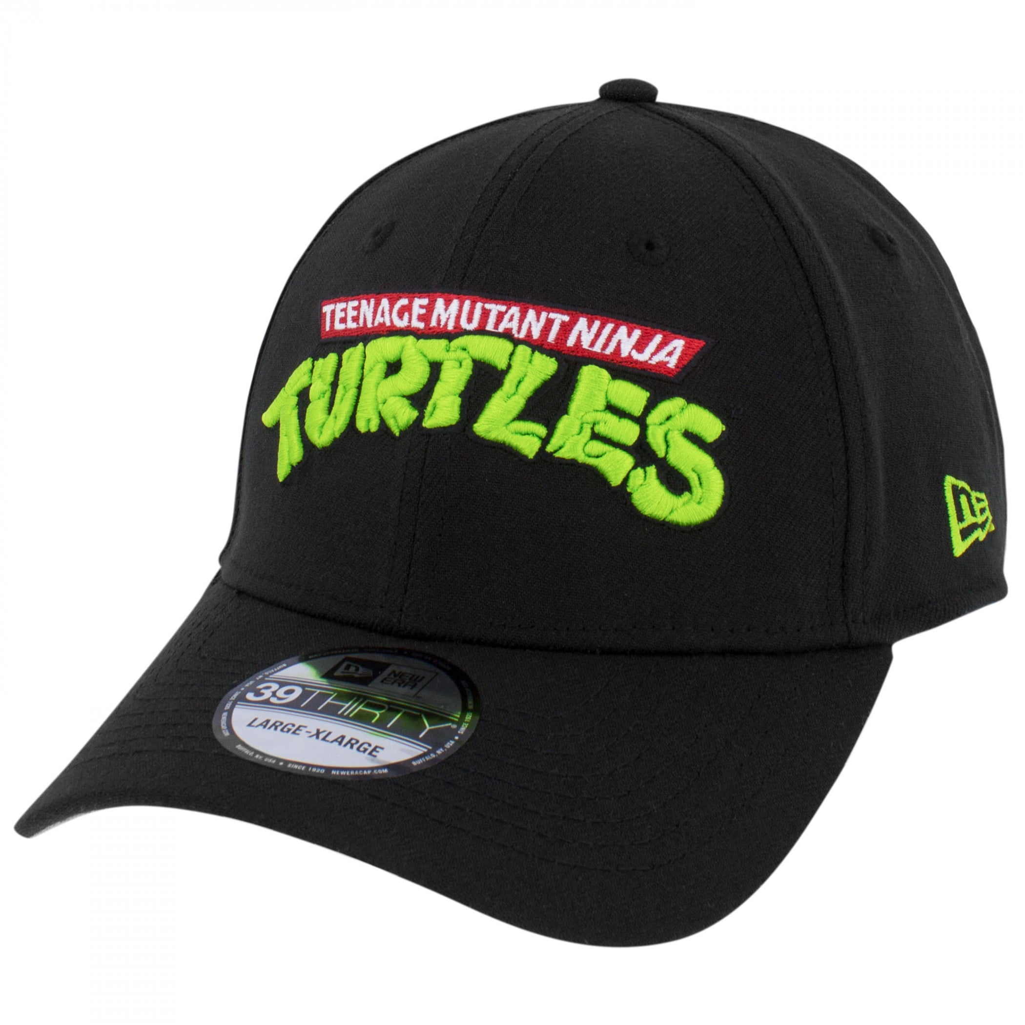 Teenage Mutant Ninja Turtles Logo 39Thirty Fitted Hat-Medium