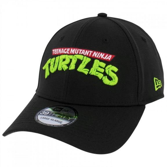 Teenage Mutant Ninja Turtles Logo 39Thirty Fitted Hat-Medium/Large