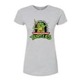 thumbnail image 1 of Teenage Mutant Ninja Turtles - Logo Character Group - Juniors Fitted Graphic T-Shirt, 1 of 5