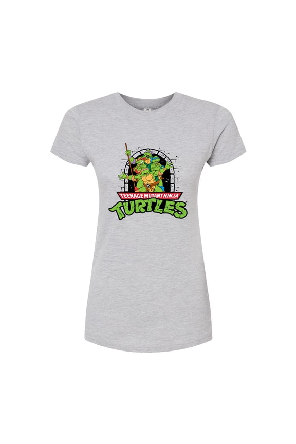 - Logo Character Group - Juniors Fitted Graphic T-Shirt