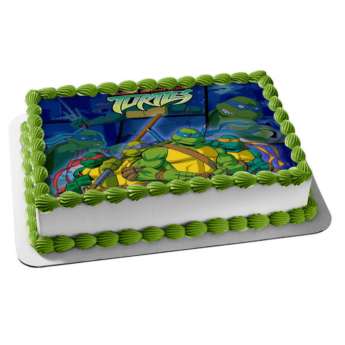 Teenage Mutant Ninja Turtles Edible Cake Toppers Edible Image Cake Top