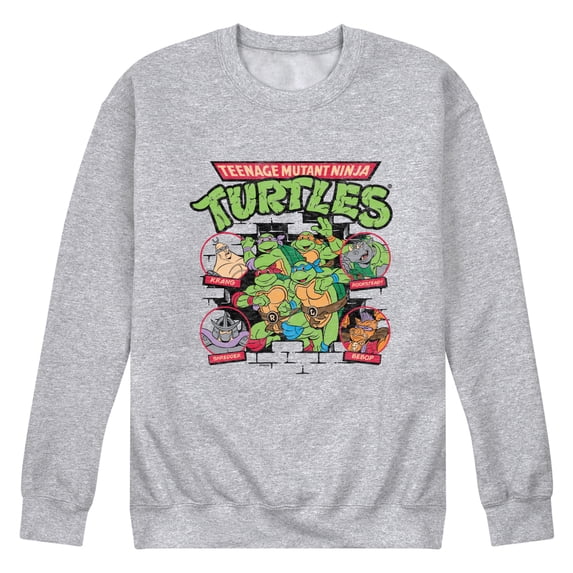 Teenage Mutant Ninja Turtles - Logo Group Graphic Fleece Sweatshirt