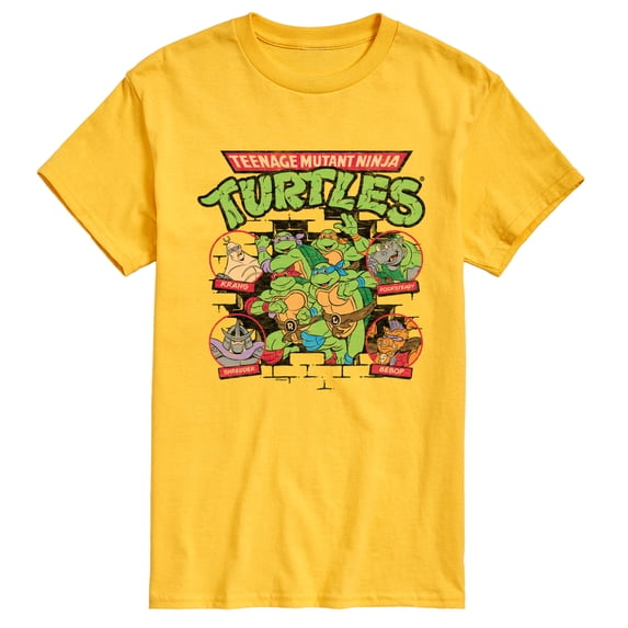 Teenage Mutant Ninja Turtles - Logo Group - Men's Short Sleeve Graphic T-Shirt