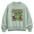 thumbnail image 1 of Teenage Mutant Ninja Turtles - Logo Group Oversized Fleece Crew Sweatshirt, 1 of 3
