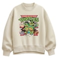 thumbnail image 1 of Teenage Mutant Ninja Turtles - Logo Group Oversized Fleece Crew Sweatshirt, 1 of 3
