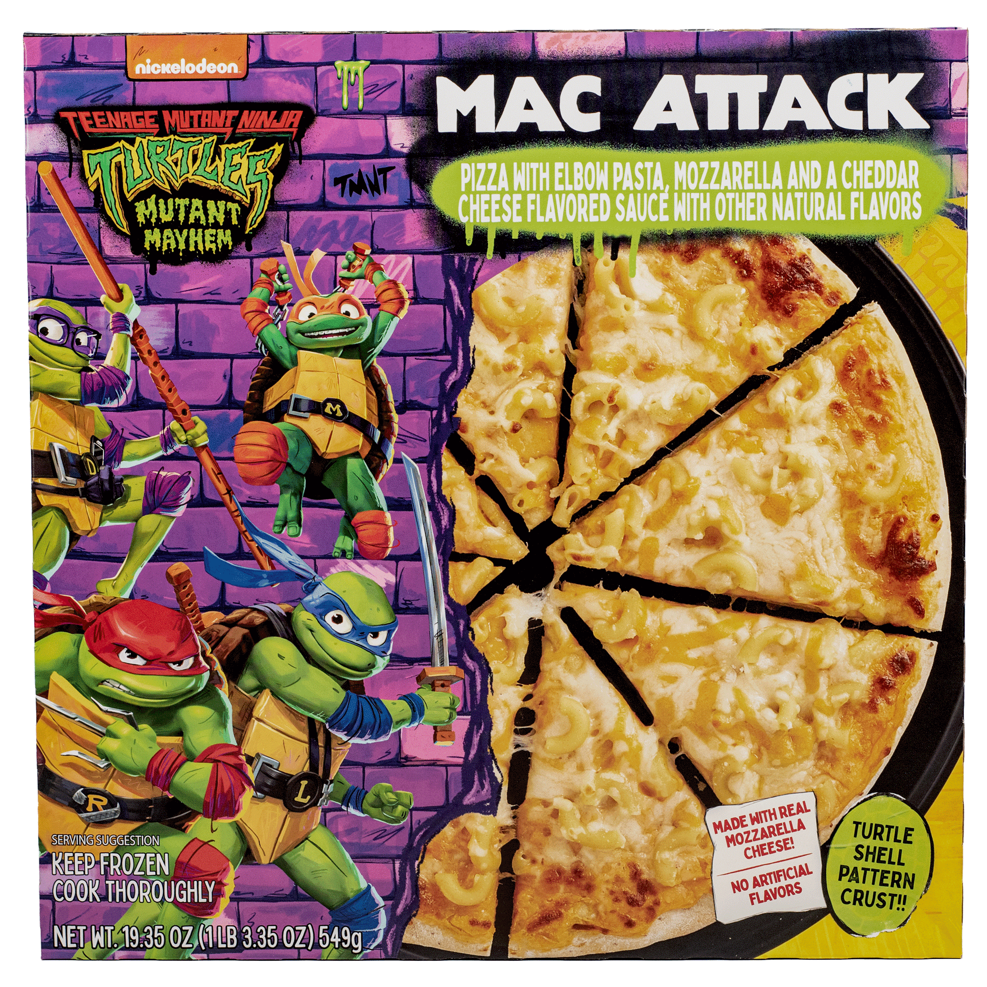 Ninja Turtle Pizza Box Cake
