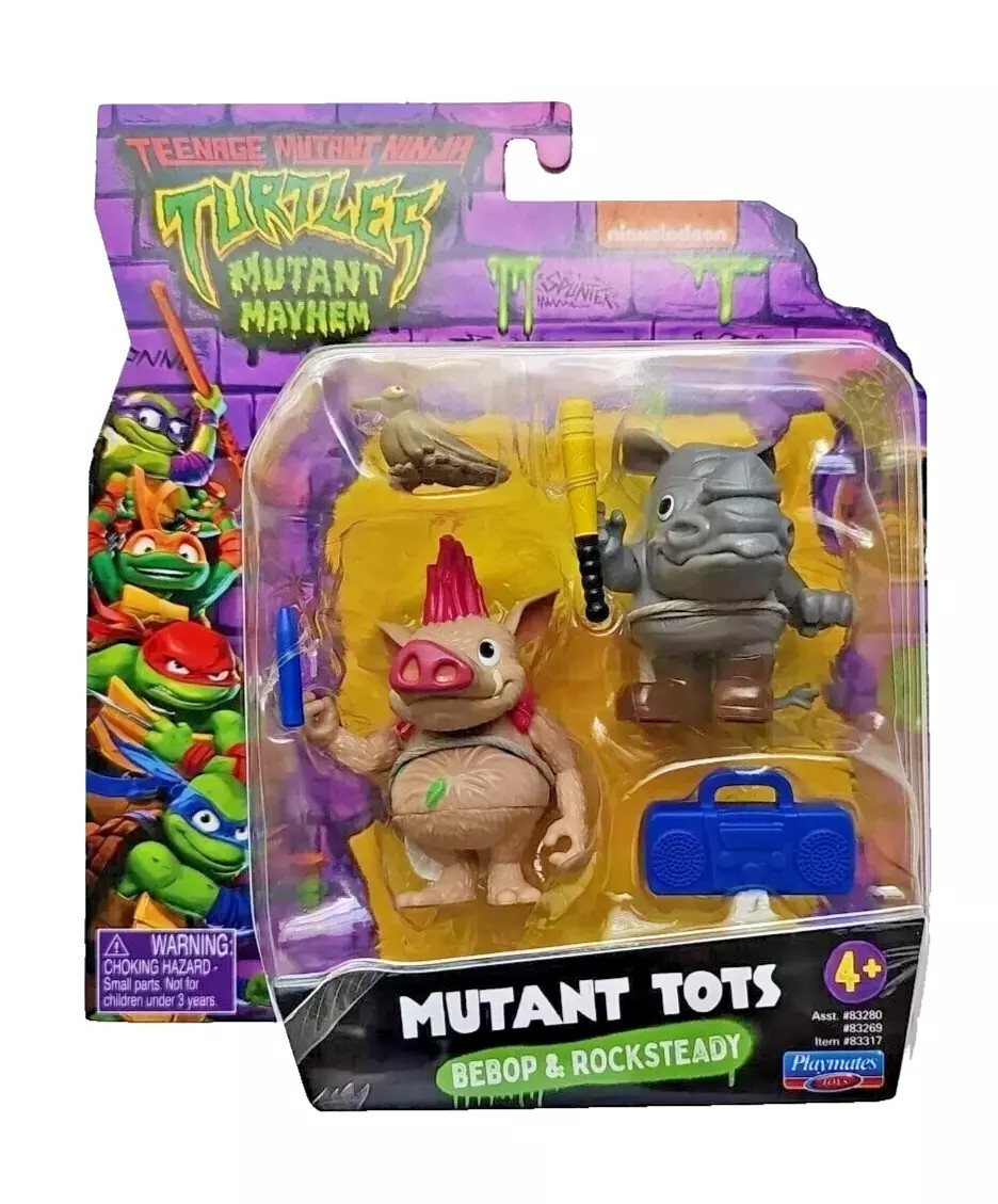 mumumu ビーバップ and ロックステディ TURTLES Club Mocchi- Mocchi- Teenage Mutant Ninja Turtles™ – Bebop