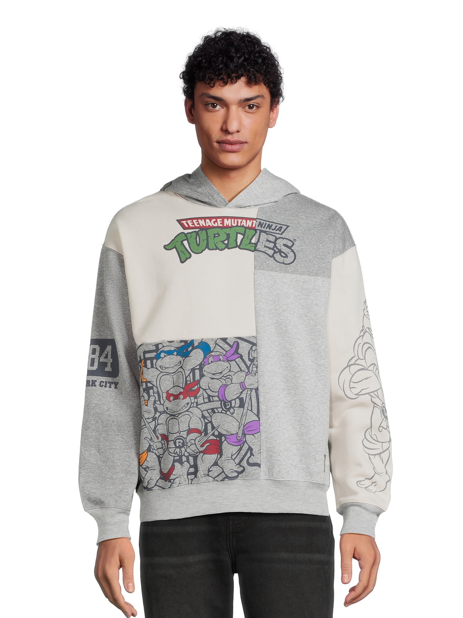 Teenage Mutant Ninja Turtles Men s Big Men s Graphic Hoodie Sweatshirt Sizes S 3XL Walmart