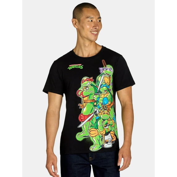 Teenage Mutant Ninja Turtles Men’s & Big Men's Graphic Tee, Sizes S-3XL