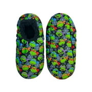 TEENAGE MUTANT NINJA TURTLES Men's Fuzzy Babba Slipper Socks, 1-Pack, Sizes M/L & L/XL