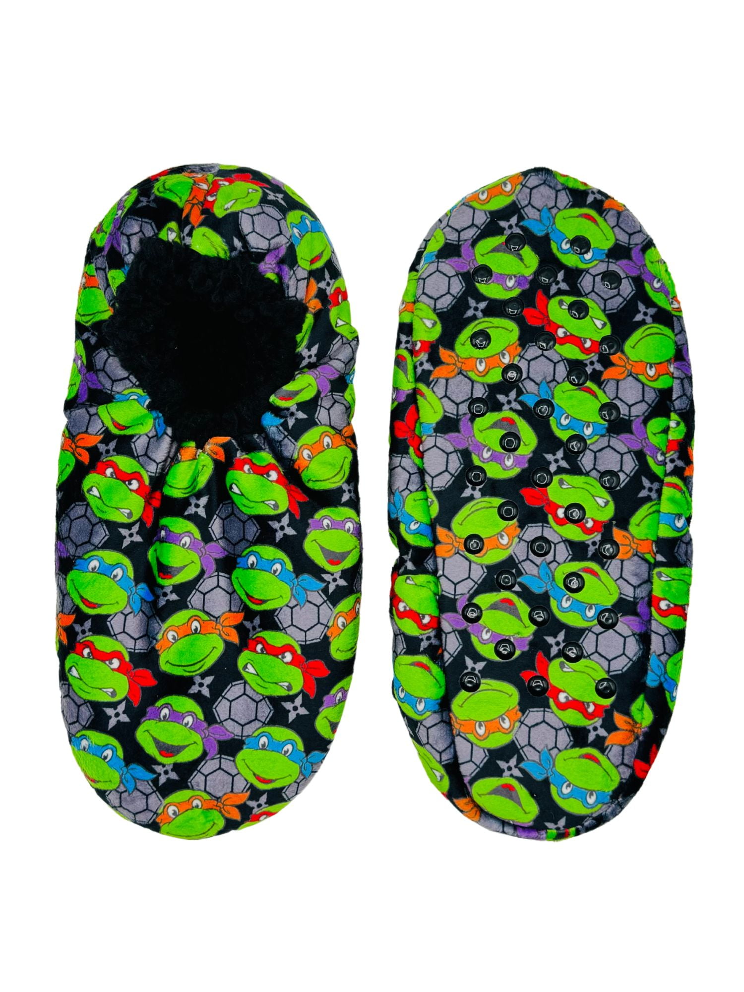 Teenage Mutant Ninja Turtles Men's Fuzzy Babba Slipper Socks, 1-Pack, Sizes M/L & L/XL - Walmart.com